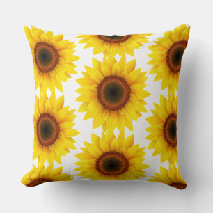 Sunflower Throw Pillow