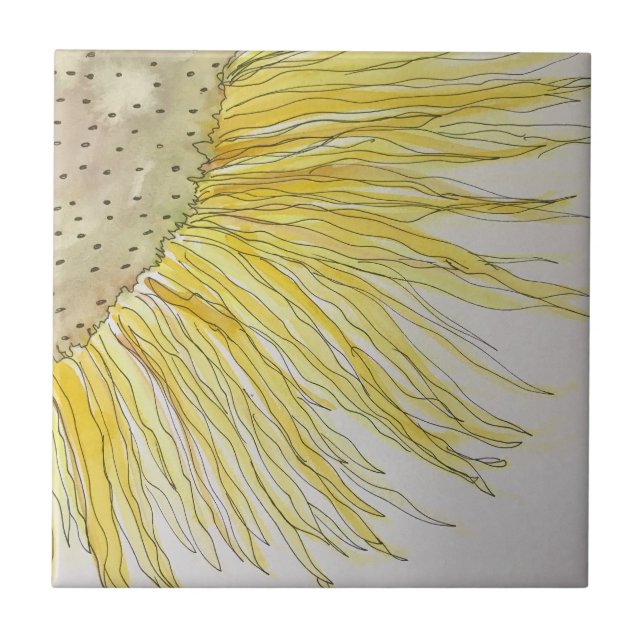 Sunflower Tile (Front)