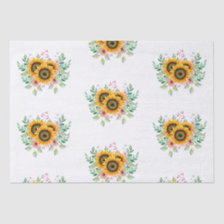 Sunflower tissue paper