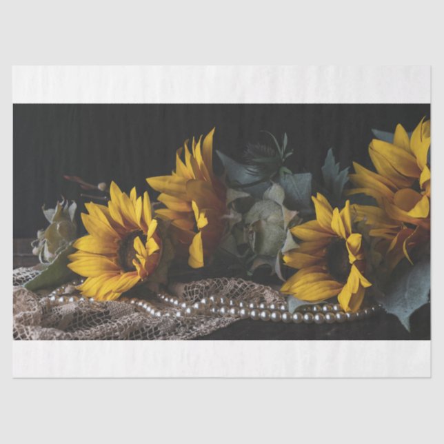 Sunflower Tissue Paper (Front)