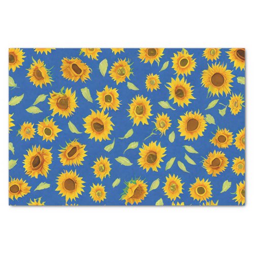 Sunflower tissue paper