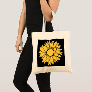 Sunflower tote bag
