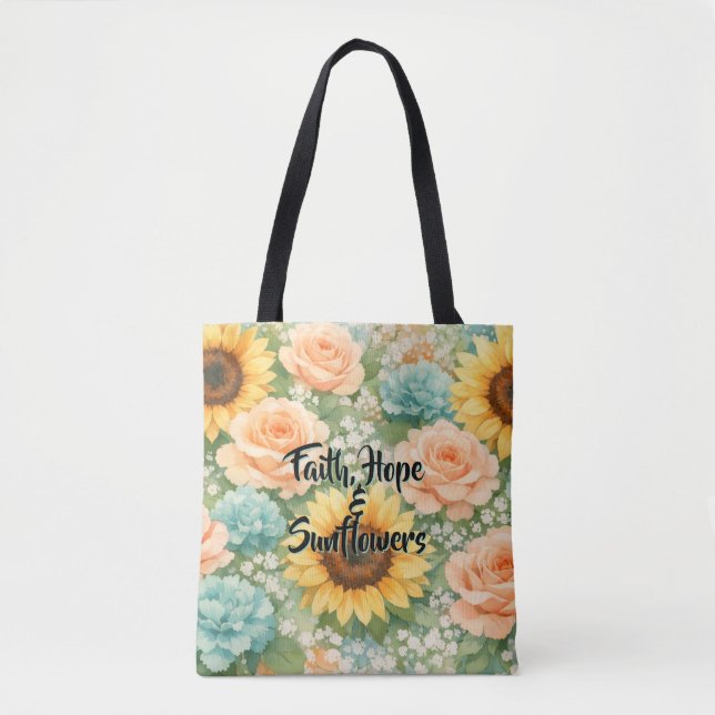 Sunflower Tote Bag (Front)