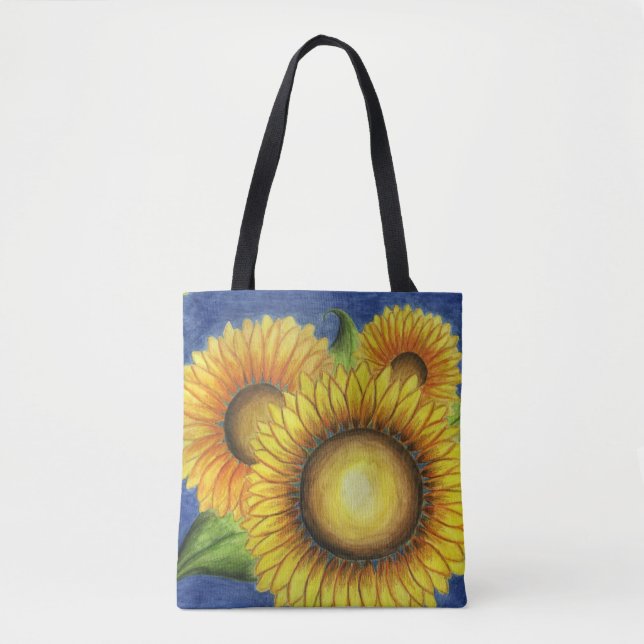 Sunflower Tote Bag Gift (Front)