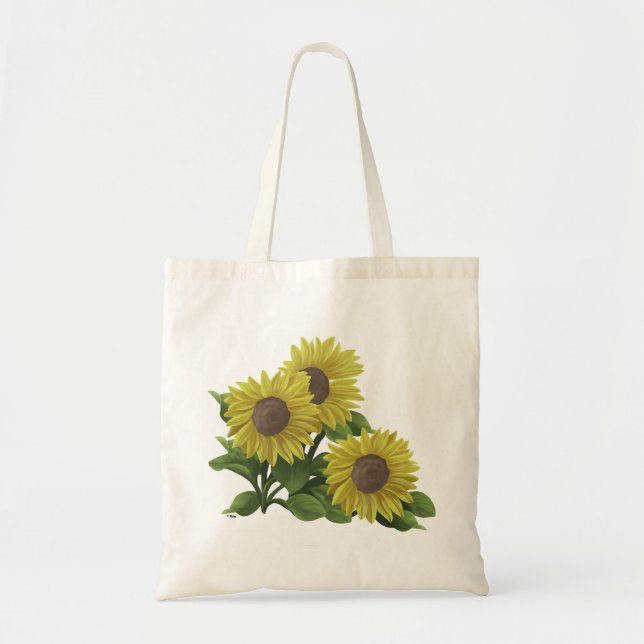 Sunflower Tote Bags (Front)