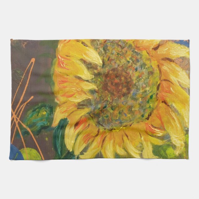sunflower towel (Horizontal)