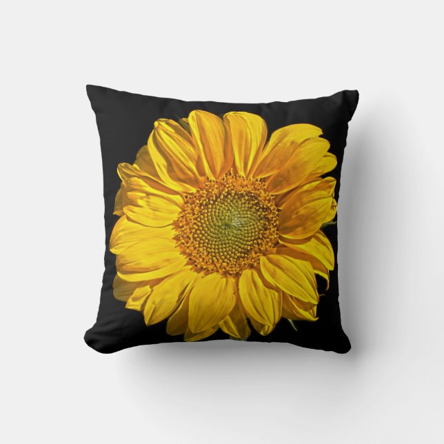 Sunflower tpcnm throw pillow (Front)