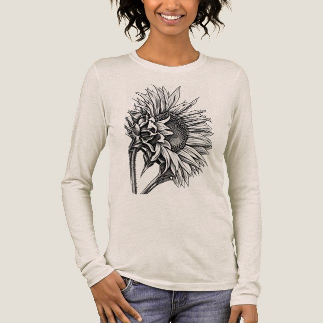 Sunflower Tri-Blend Shirt (Front)