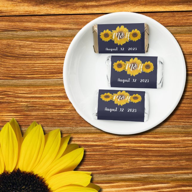 sunflower trio for weddings  hershey's miniatures (Creator Uploaded)