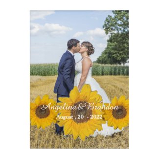 sunflower trio  - your wedding photo 