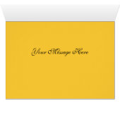 Sunflower Triplettes Cards (Inside Horizontal (Bottom))