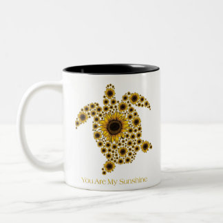Sunflower Turtle Mug