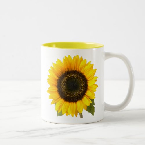 Sunflower Two_Tone Coffee Mug