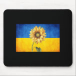 Sunflower Ukraine Ukrainian Flag Vintage Stand Wit Mouse Pad<br><div class="desc">Sunflower Ukraine Ukrainian Flag Vintage Stand With Ukraine</div>