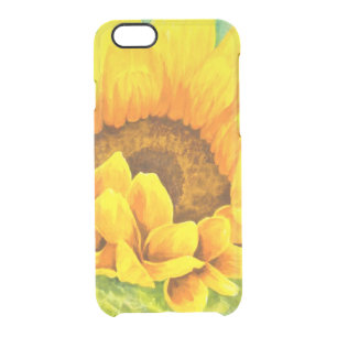 Sunflower Clear iPhone 6/6S Case