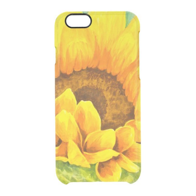 Sunflower Uncommon iPhone Case (Back)