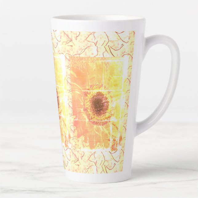 Sunflower Vendredi Latte Mug (Right)