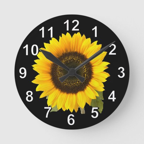 Sunflower Wall Clock