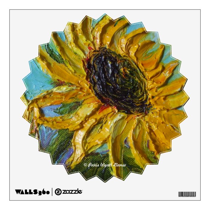 Sunflower Wall Decal