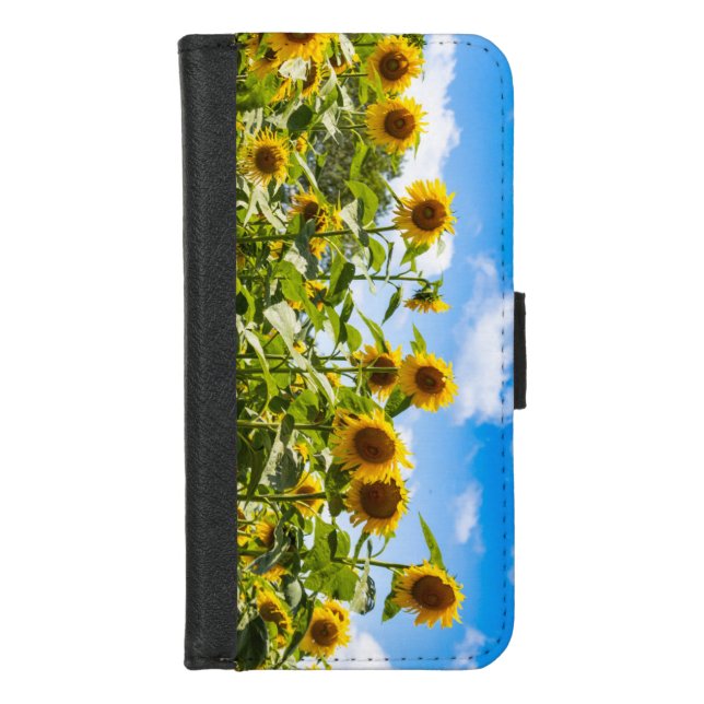 Sunflower Wallet Case (Front)