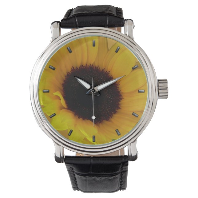 Sunflower Watch Classic Sunflower Wrist Watches (Front)
