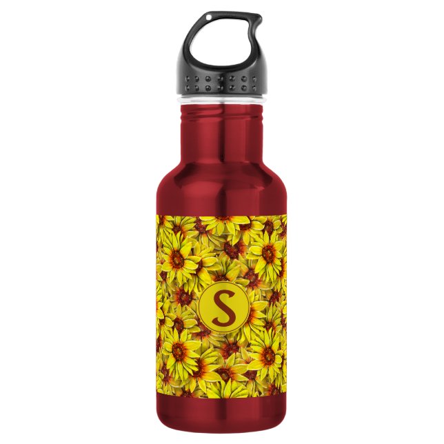 Sunflower Water Bottle (Front)