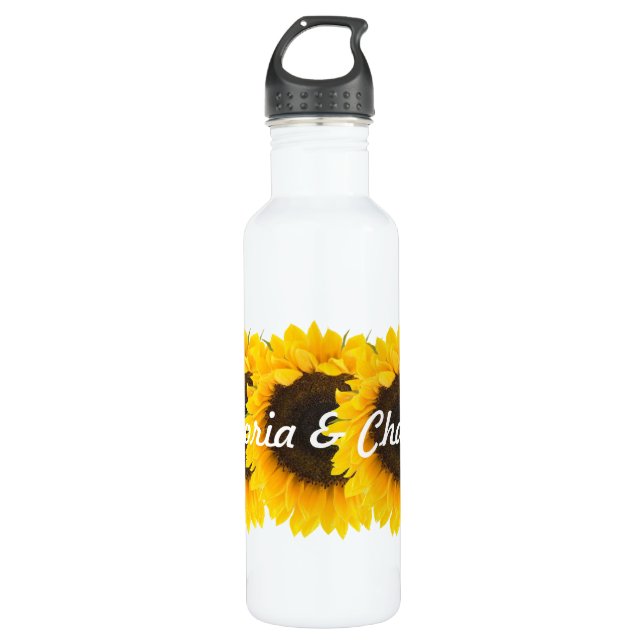 Sunflower Water Bottle (Front)