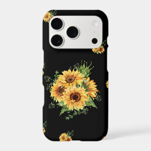 Sunflower  Watercolor –  Floral Graphic iPhone 17 Pro Case