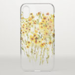 Sunflower Watercolor Iphone Xs Case at Zazzle