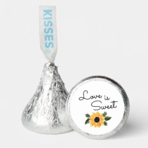 Sunflower Wedding Favor Love is Sweet