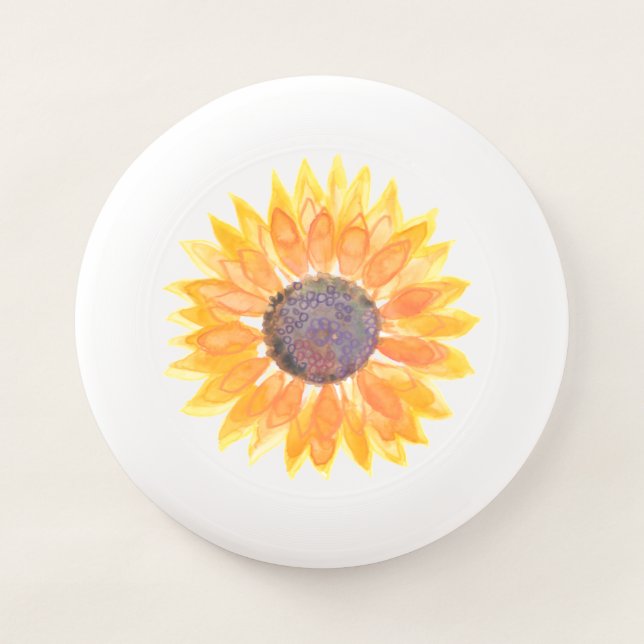 Sunflower  Wham-O frisbee (Front)