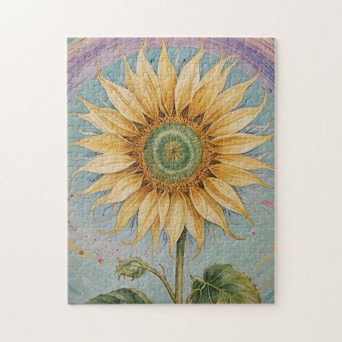 Sunflower Whimsy Jigsaw Puzzle