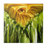 Sunflower Whirl Tile<br><div class="desc">Photo</div>