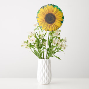 Sunflower with Honeybee Balloon