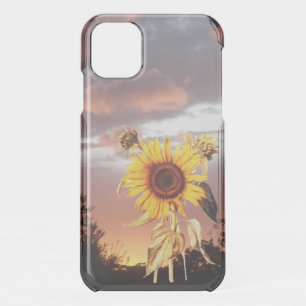 SUNFLOWER WITH SUMMER SUNSET iPhone 11 CASE