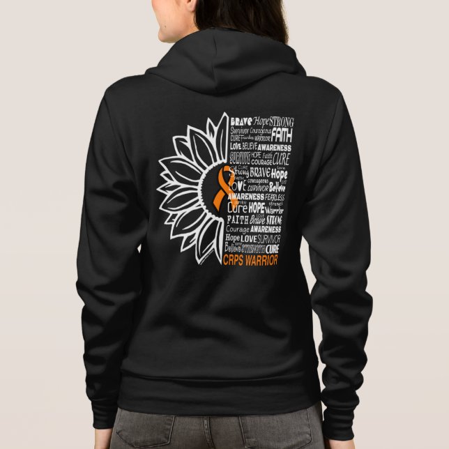 Sunflower/Words CRPS Hoodie (Back)