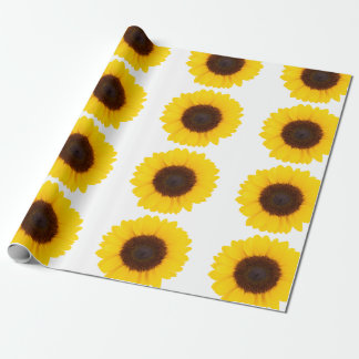 Sunflower wrapping movie paper
