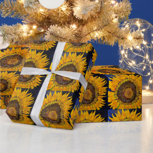 Sunflower Wrapping Paper