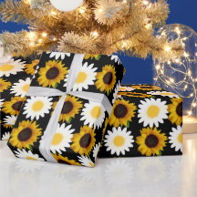 Sunflower Wrapping Paper