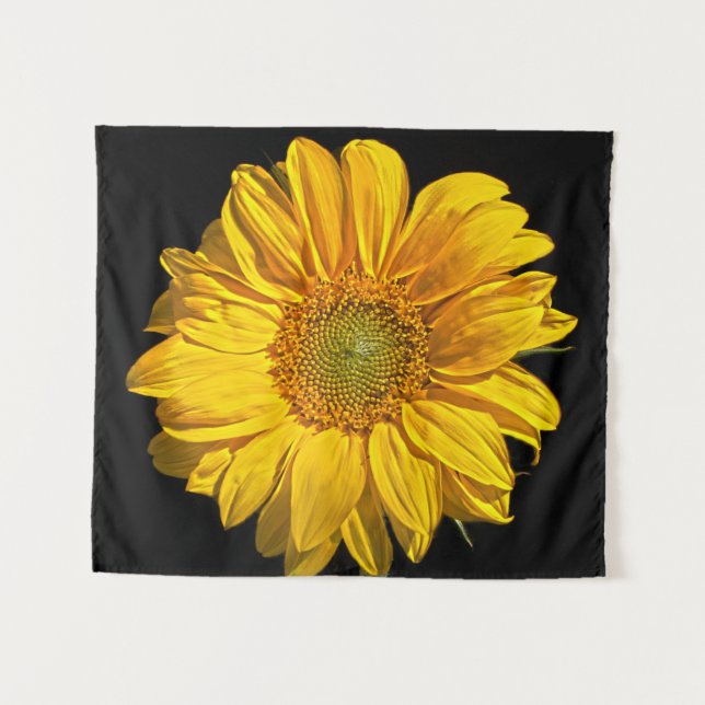 Sunflower wtm tapestry (Front (Horizontal))
