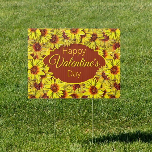 Sunflower Yard Sign (Insitu)