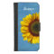 Sunflower Yellow Blue Personalized
