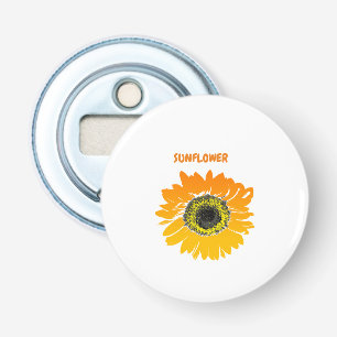 Sunflower yellow   bottle opener