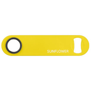 Sunflower Yellow Colour Name Bar Key