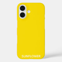 Sunflower Yellow Colour Name