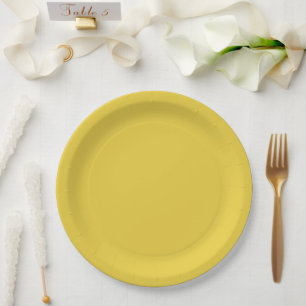 Sunflower Yellow Paper Plates