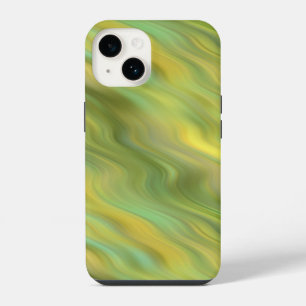 Sunflower Yellow Wavy Texture iPhone 14 Case