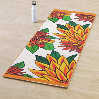 Sunflower Yoga Mat