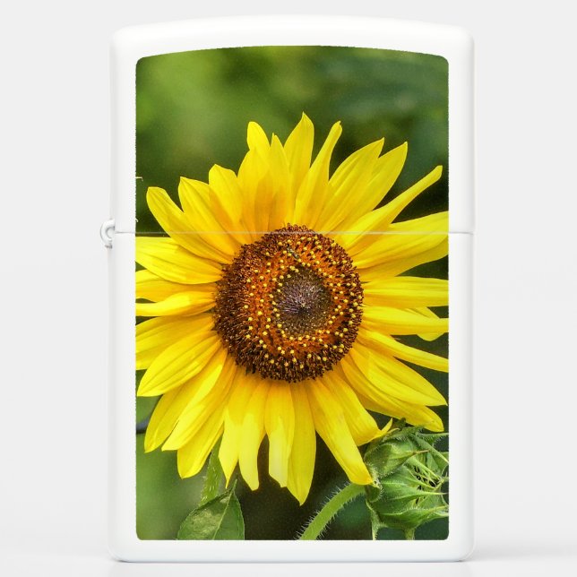 Sunflower Zippo Lighter (Front)
