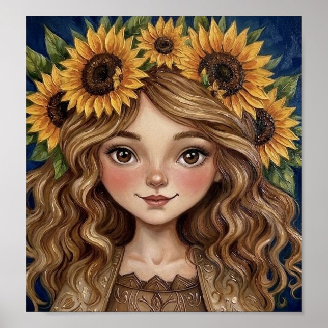SunFlowerMaiden Poster (Front)